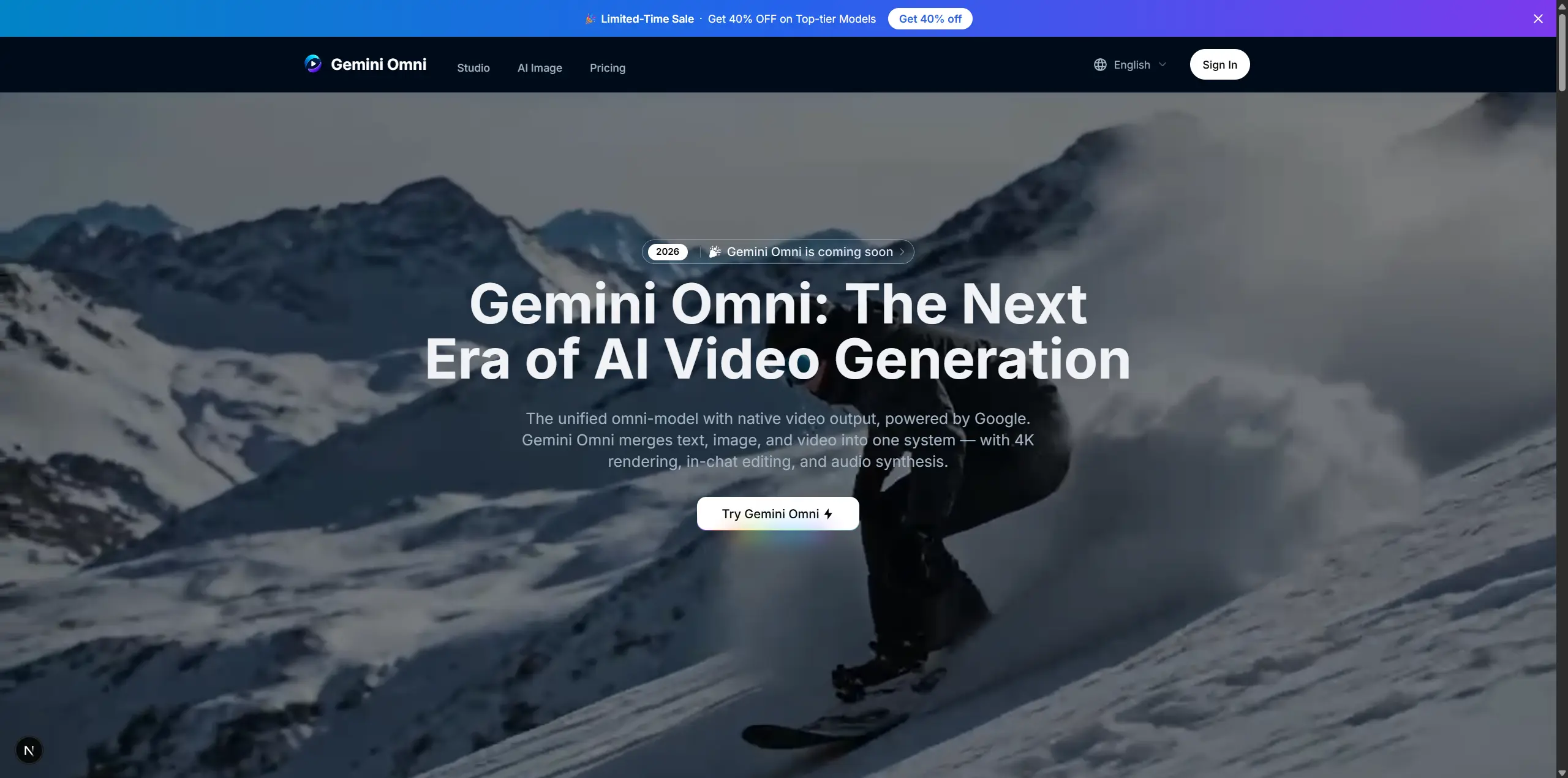 Made with Kling 3.0 — turn the sound on